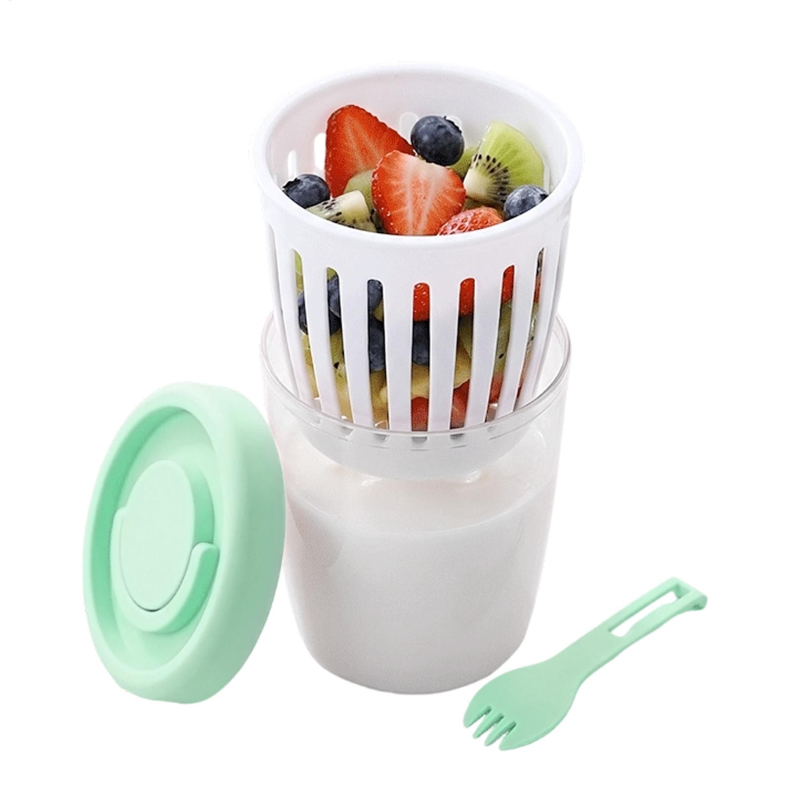Meal Prep Yogurt Cups - أكواب زبادي بأغطية محكمة الإغلاق مع