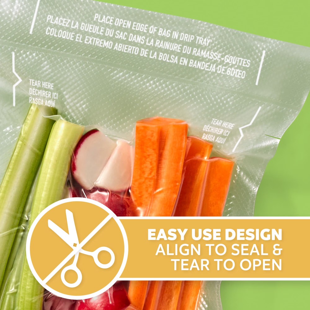 أكياس تفريغ الهواء من فود سيفر - مراجعة Meal Prep Vacuum Seal وسعره