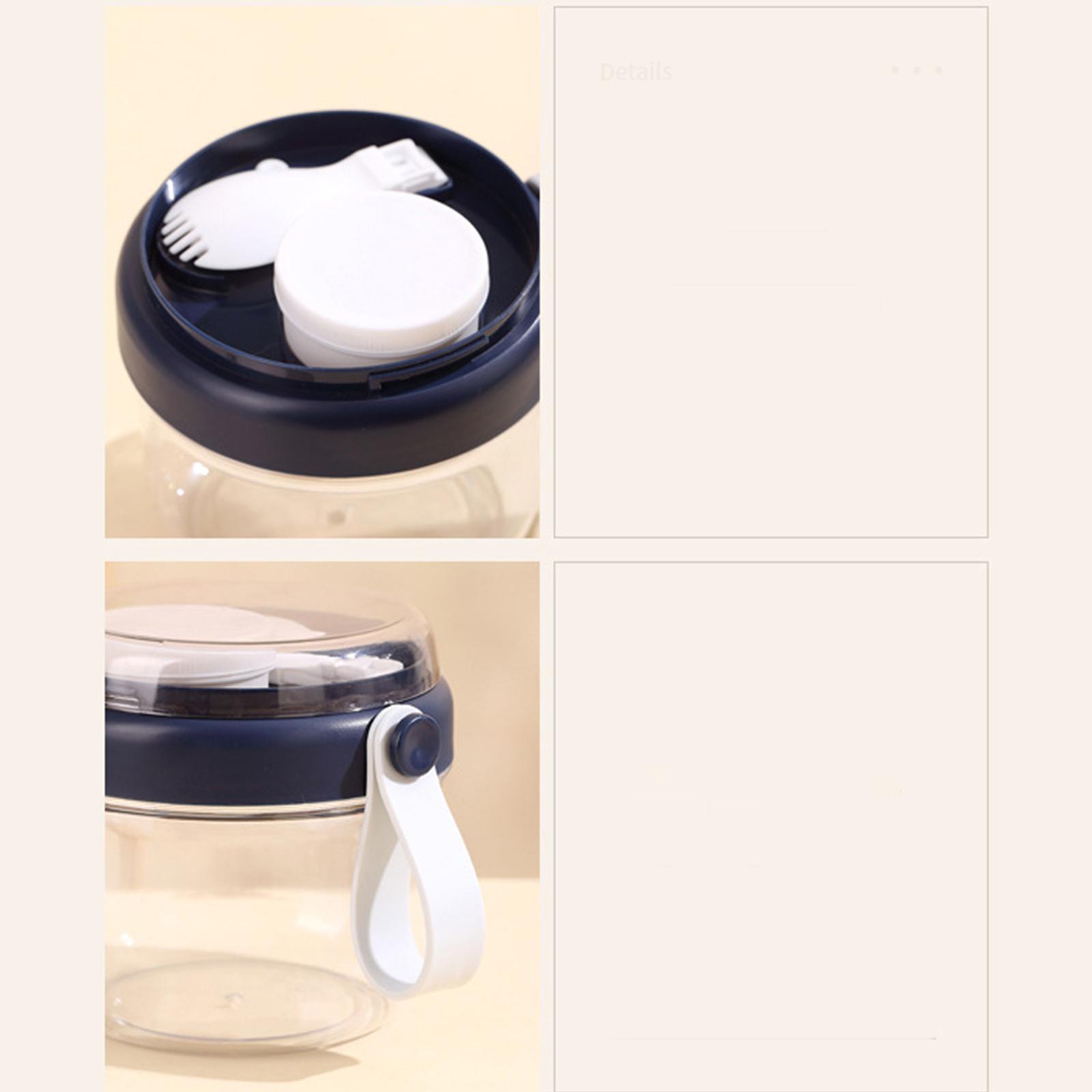 وعاء تحضير وجبات السلطة مع غطا - مراجعة Meal Prep Yogurt Cups وسعره