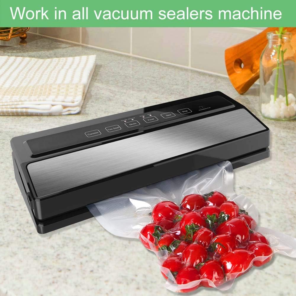 أكياس حفظ المكنسة الكهربائية ش - مراجعة Meal Prep Vacuum Seal وسعره