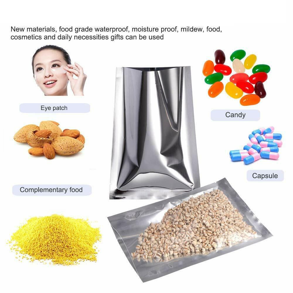 100 قطعة من أكياس التخزين المق - مراجعة Meal Prep Vacuum Seal وسعره