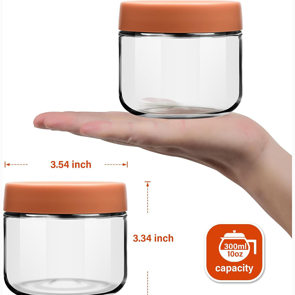 أوعية زجاجية سعة 10 أونصات للش - مراجعة Meal Prep Yogurt Cups وسعره