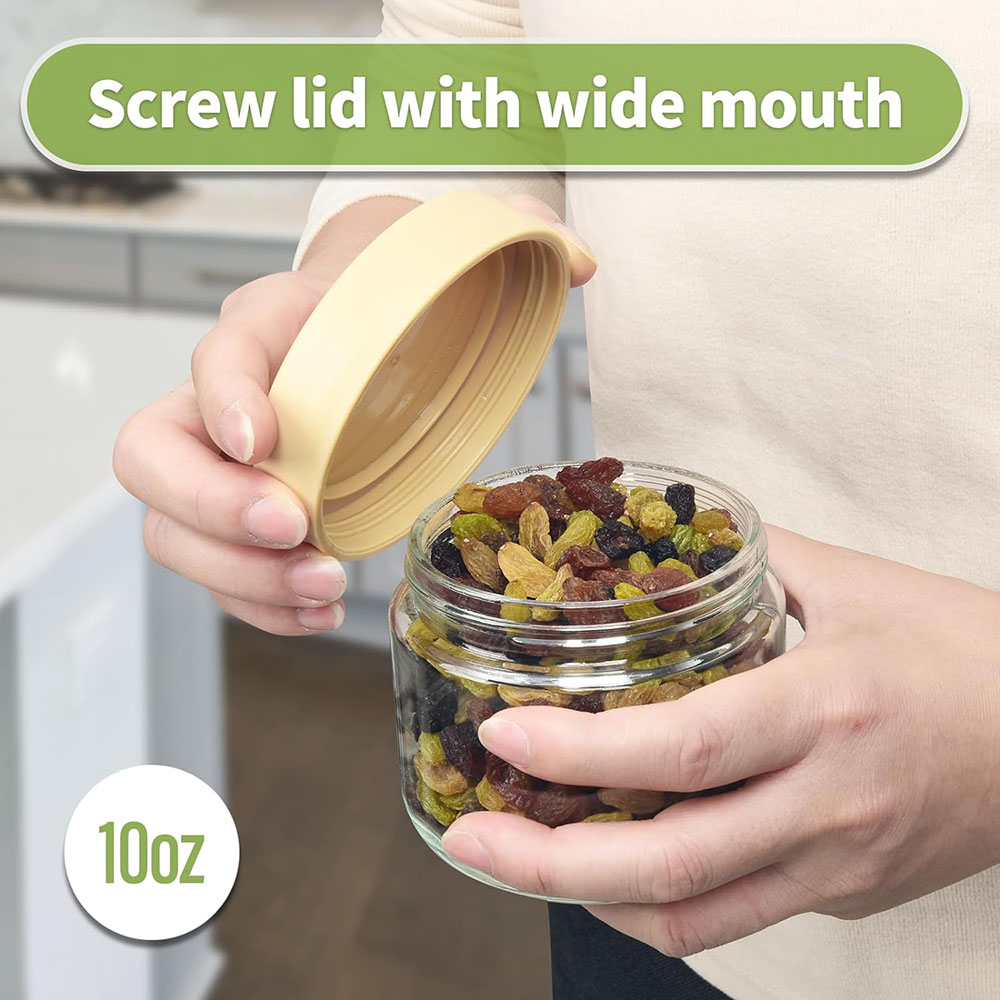 أوعية زجاجية سعة 10 أونصات للش - مراجعة Meal Prep Yogurt Cups وسعره